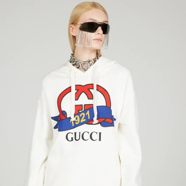 Gucci INTERLOCKING G 1921 PRINT SWEATSHIRT - Image 3