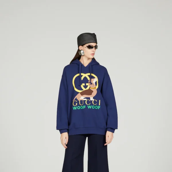 'GUCCI WOOF WOOF' PRINT SWEATSHIRT - Image 5