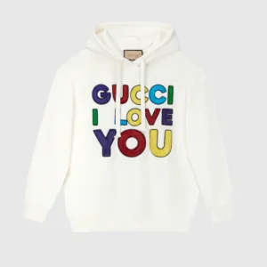 Gucci COTTON JERSEY SWEATSHIRT WITH EMBROIDERY