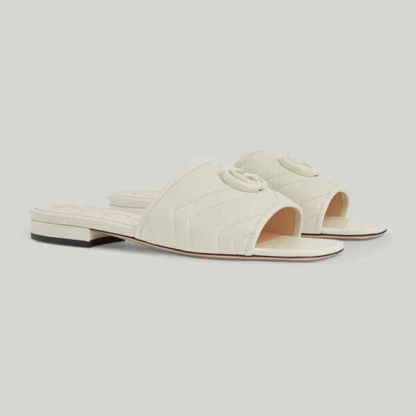 GUCCI Women's slide with Double G - Image 2