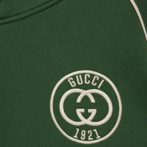 Gucci COTTON JERSEY HOODED SWEATSHIRT - Image 4