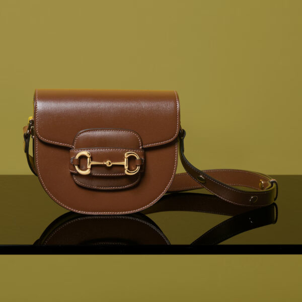 GUCCI HORSEBIT 1955 MINI ROUNDED BAG - Image 15