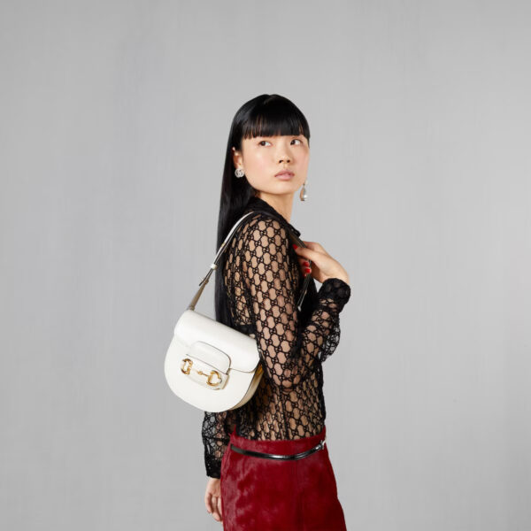 GUCCI HORSEBIT 1955 MINI ROUNDED BAG - Image 23
