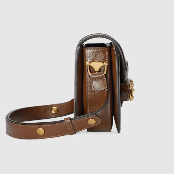 GUCCI HORSEBIT 1955 MINI ROUNDED BAG - Image 8