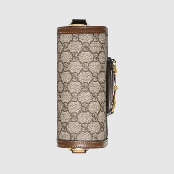 GUCCI HORSEBIT 1955 MINI ROUNDED BAG - Image 9