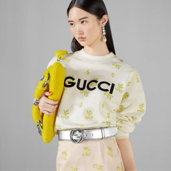 Gucci COTTON SWEATSHIRT WITH EMBROIDERY - Image 3