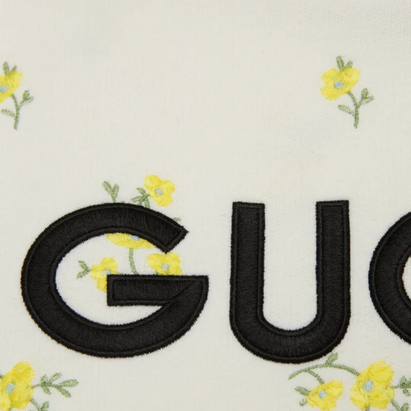 Gucci COTTON SWEATSHIRT WITH EMBROIDERY - Image 4