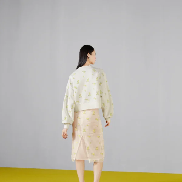 Gucci COTTON SWEATSHIRT WITH EMBROIDERY - Image 6