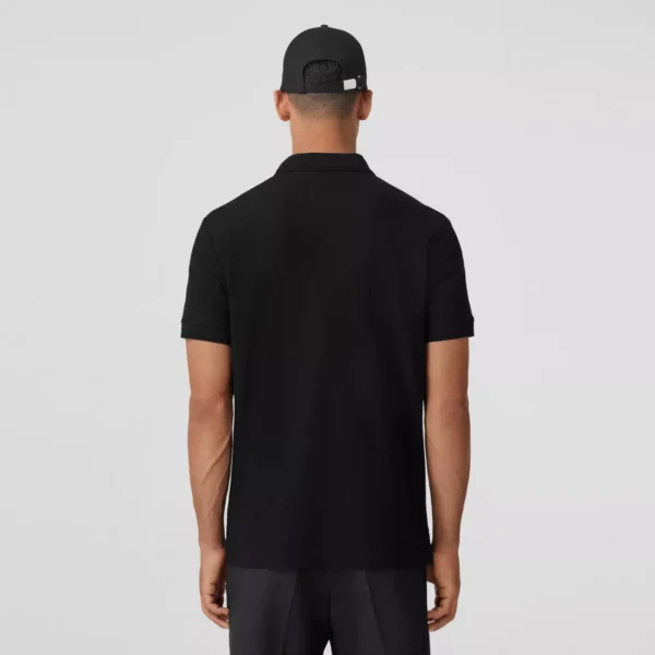 Men's Monogram Motif Cotton Piqué Polo Shirt - Image 16