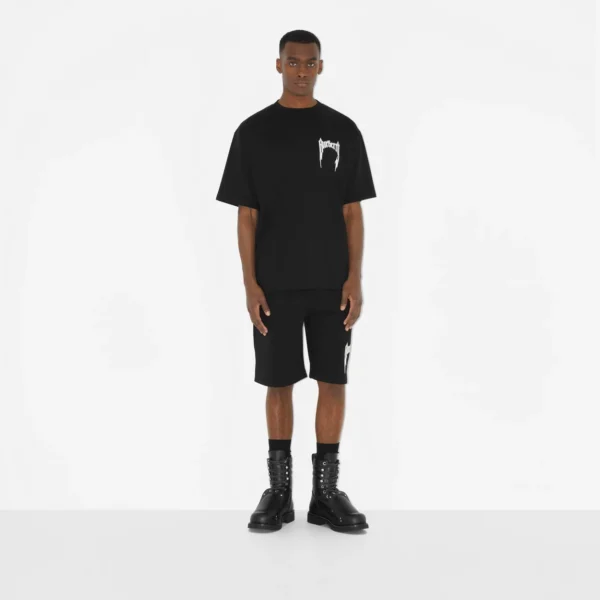 Men's Logo Print Cotton T-shirt - Image 5
