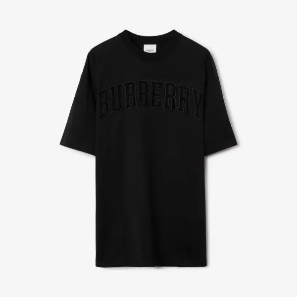 Lace Logo Cotton Oversized T-shirt - Image 5