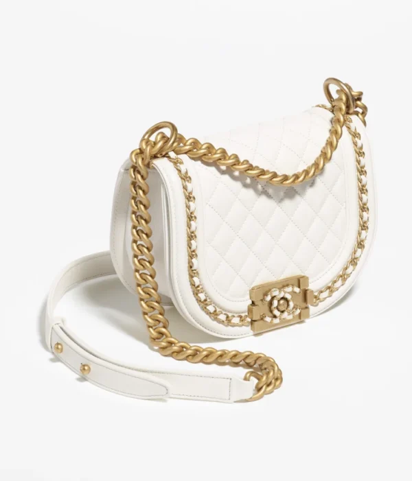 CHANEL BOY CHANEL MESSENGER BAG - Image 4
