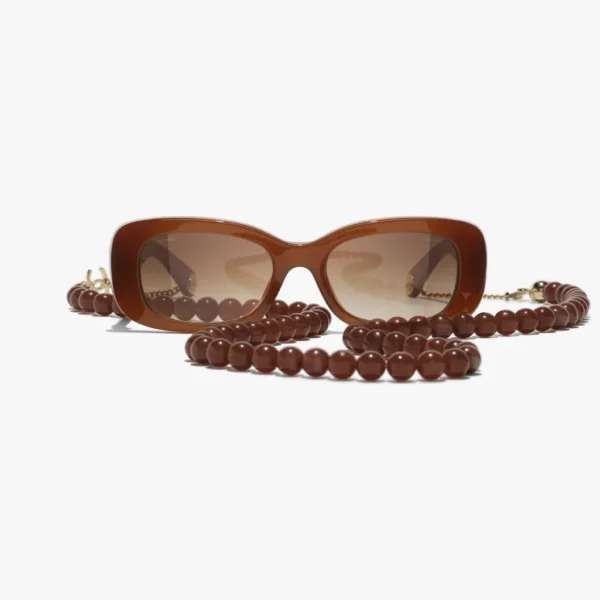 CHANEL RECTANGLE SUNGLASSES - Image 2