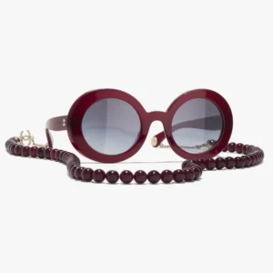CHANEL ROUND SUNGLASSES