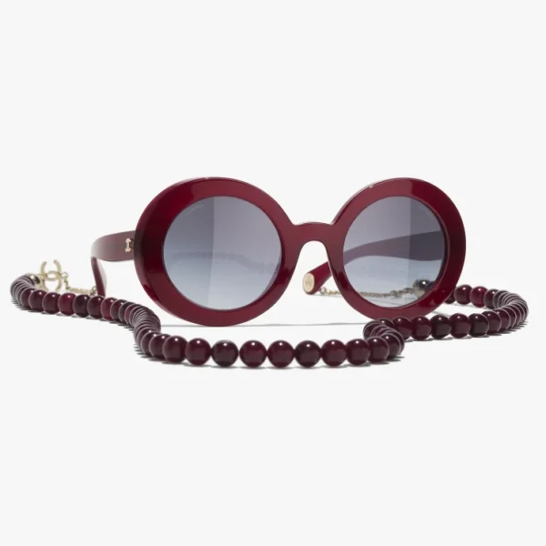 CHANEL ROUND SUNGLASSES