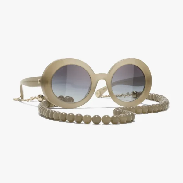 CHANEL ROUND SUNGLASSES