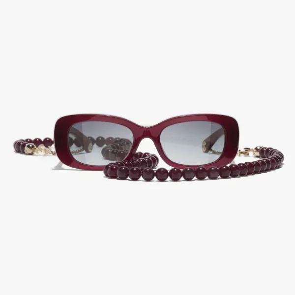 CHANEL RECTANGLE SUNGLASSES - Image 2