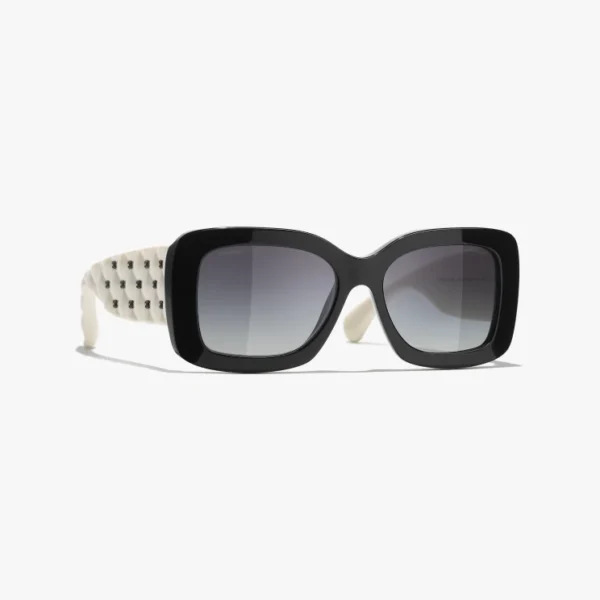 Chanel RECTANGLE SUNGLASSES - Image 4