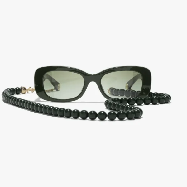 CHANEL RECTANGLE SUNGLASSES - Image 2