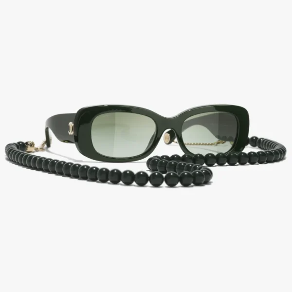 CHANEL RECTANGLE SUNGLASSES