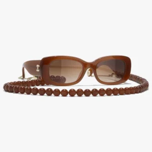 CHANEL RECTANGLE SUNGLASSES