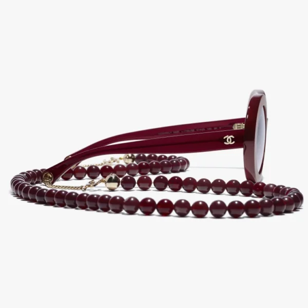 CHANEL ROUND SUNGLASSES - Image 3