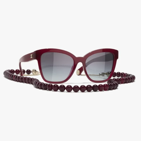 CHANEL SQUARE SUNGLASSES - Image 2
