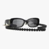 CHANEL RECTANGLE SUNGLASSES