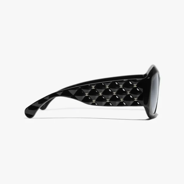 CHANEL OVAL SUNGLASSES - Image 4