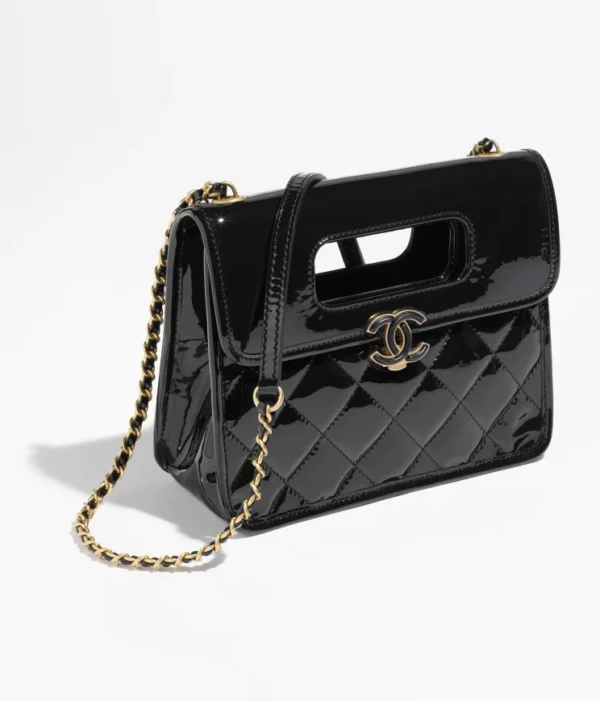 CHANEL MINI FLAP BAG WITH TOP HANDLE - Image 2