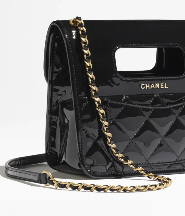 CHANEL MINI FLAP BAG WITH TOP HANDLE - Image 4