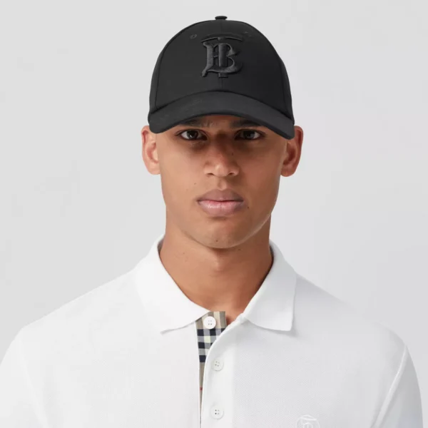 Men's Monogram Motif Cotton Piqué Polo Shirt - Image 2