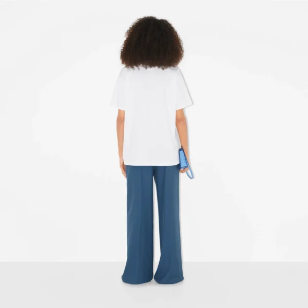 Logo Print Cotton Oversized T-shirt - Image 8