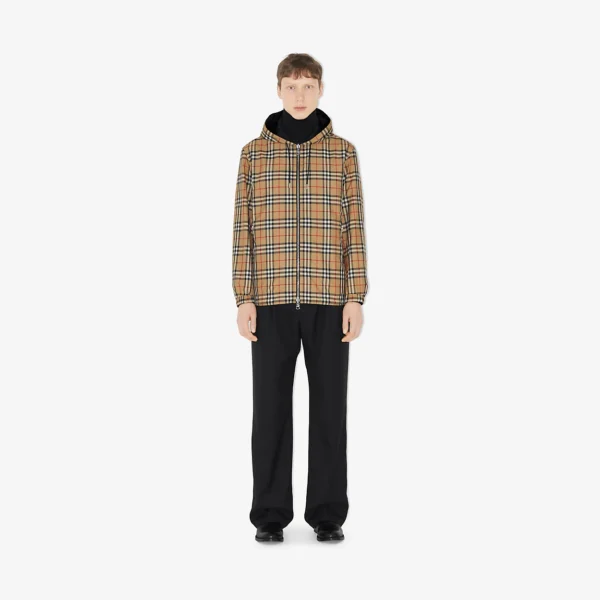 Men's Check Reversible Jacket - Image 2