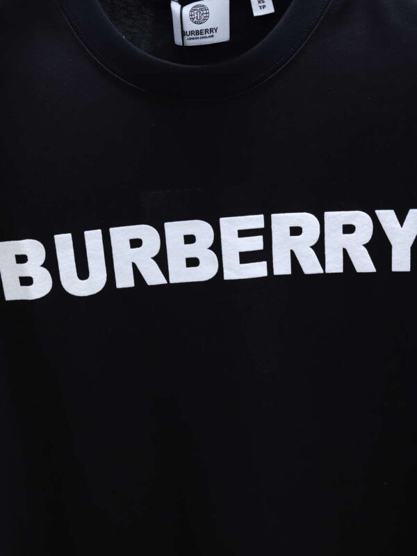 Burberry Logo Print Cotton T-shirt - Image 10