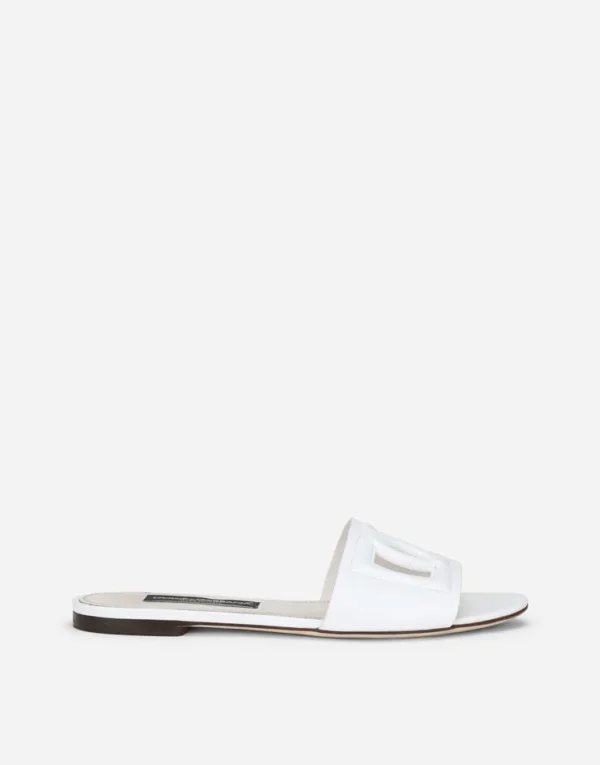 Calfskin sliders with DG logo - Image 33