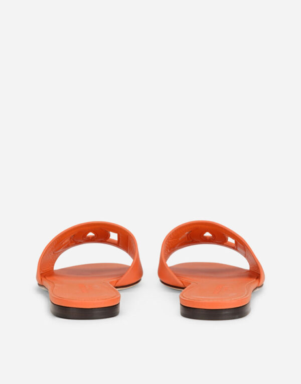 Calfskin sliders with DG logo - Image 27