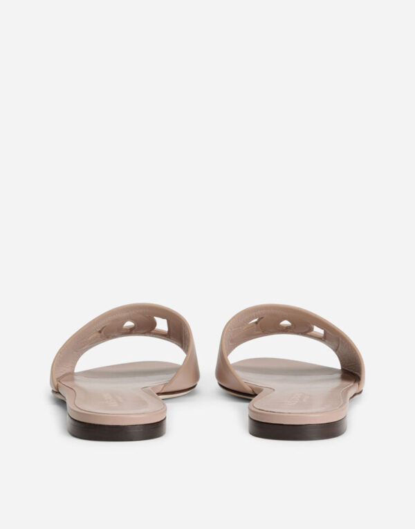 Calfskin sliders with DG logo - Image 23