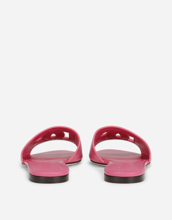 Calfskin sliders with DG logo - Image 19