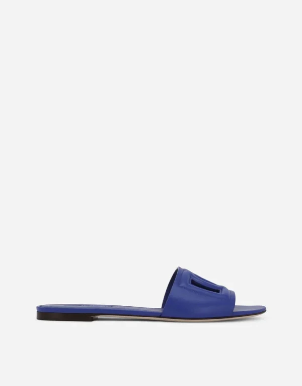 Calfskin sliders with DG logo - Image 12