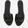 Calfskin sliders with DG logo - Image 15
