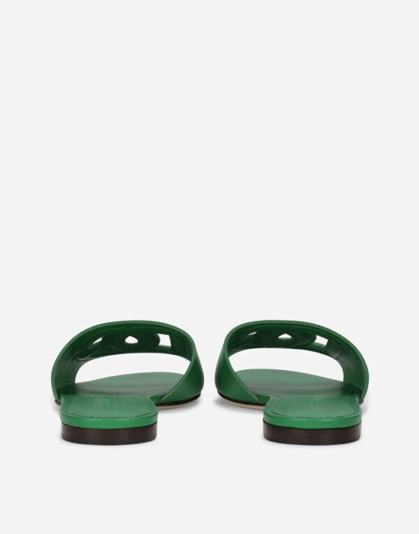 Calfskin sliders with DG logo - Image 4