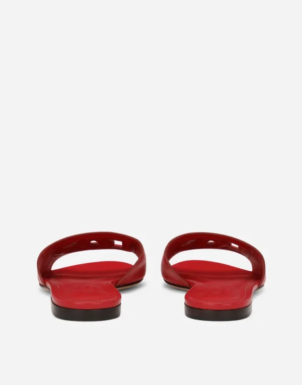 Calfskin sliders with DG logo - Image 40