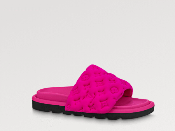 LV Pool Pillow Flat Comfort Mule - Image 6