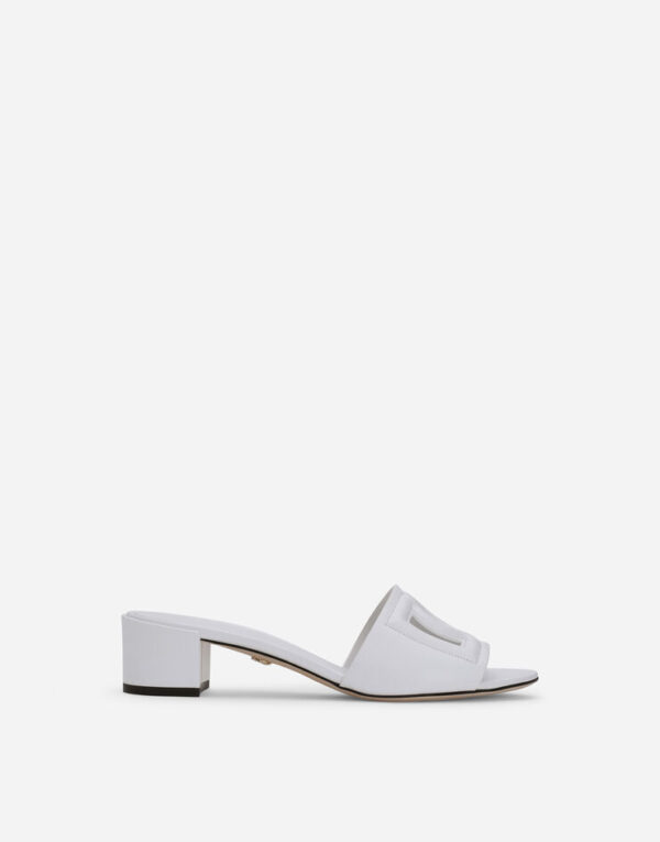 Calfskin mules with DG Millennials logo - Image 5
