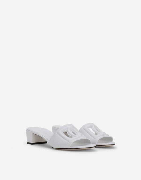 Calfskin mules with DG Millennials logo - Image 6