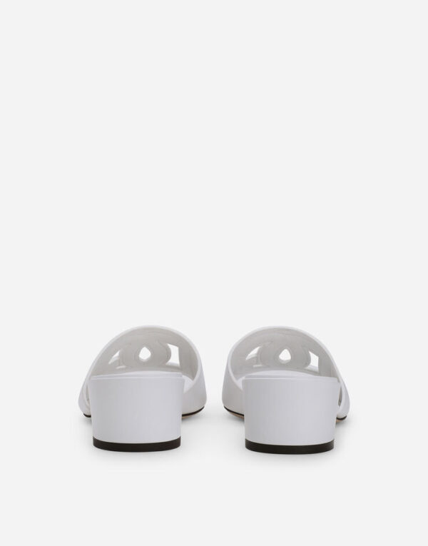 Calfskin mules with DG Millennials logo - Image 7