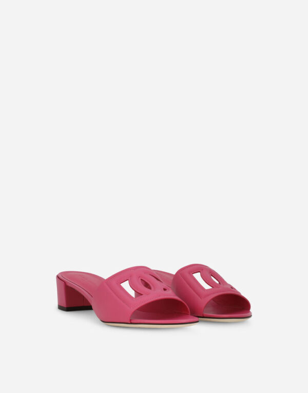 Calfskin mules with DG Millennials logo - Image 10