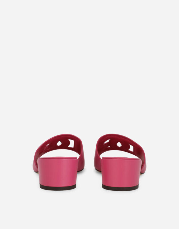 Calfskin mules with DG Millennials logo - Image 11