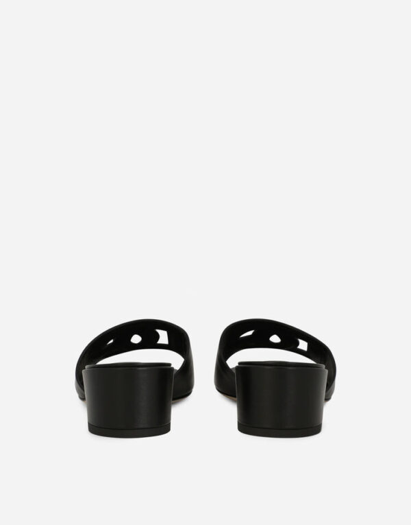 Calfskin mules with DG Millennials logo - Image 15